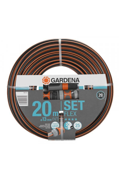 Шланг в комплекте с соединительными элементами Gardena Flex 13 мм х 20м. Gardena (18034-20.000)